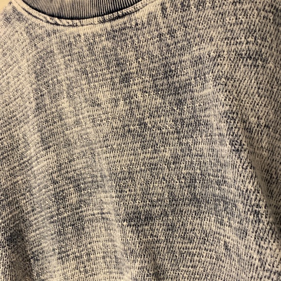 Distressed denim sweater - Picture 2 of 3